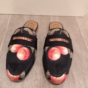 BNWT Ted Baker klovar Slides peach blossom